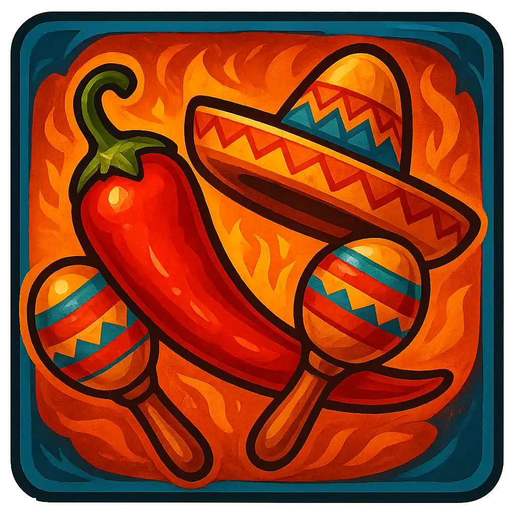 Εξώφυλλο παιχνιδιού κουλοχέρη Chilli Heat Spicy Spins