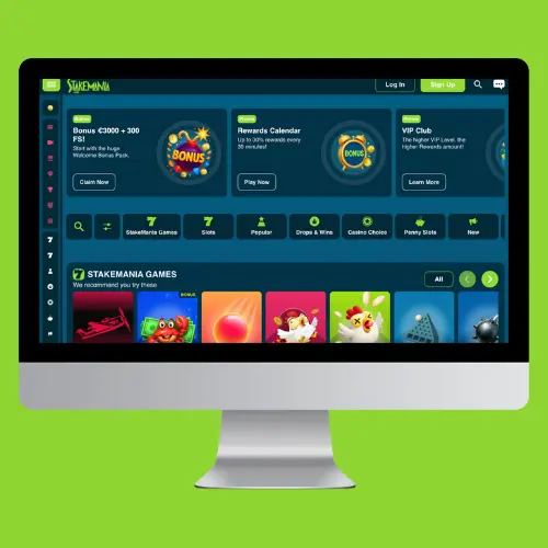 Stakemania Casino Site